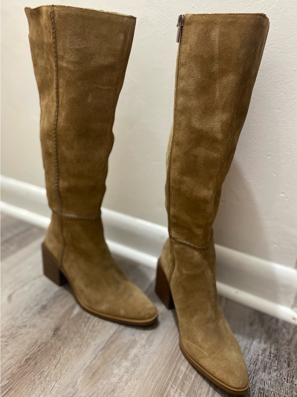 Vince Camuto Kaleeca Suede Leather Knee-high Boots Women's 8.5 M WC - Picture 2 of 16